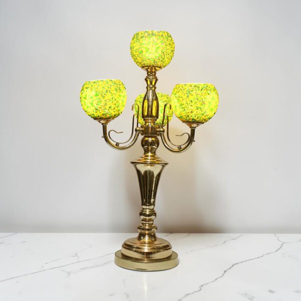 Turkish 4 Glass Electric Lounge Lamp