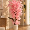 083ff2f5-eff7-45b7-9350-bf6282451f33 Pink Blossom Artificial Tree - product view 3
