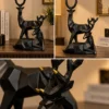 Sculptural Deer Figurine - product view 3