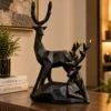 Sculptural Deer Figurine