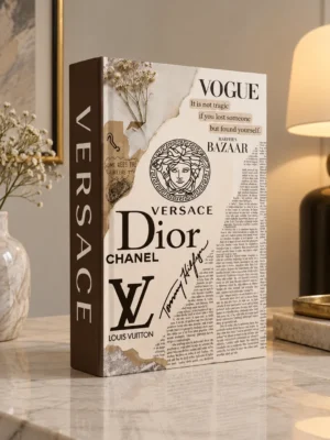 Fashion Icons Decorative Book