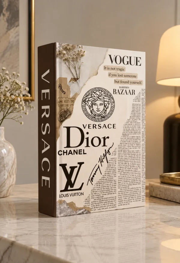 Fashion Icons Decorative Book