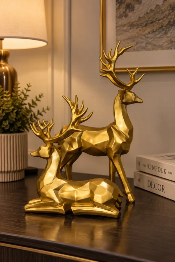 ChatGPT Image Sep 10, 2026, 05_45_42 PM (1) Gold Deer Figurine Pair