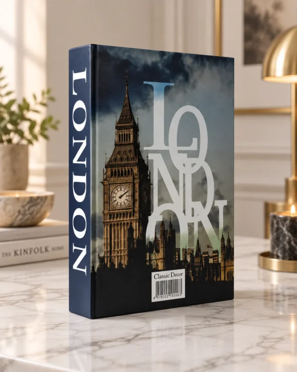 London Cityscape Decorative Book - product view 2