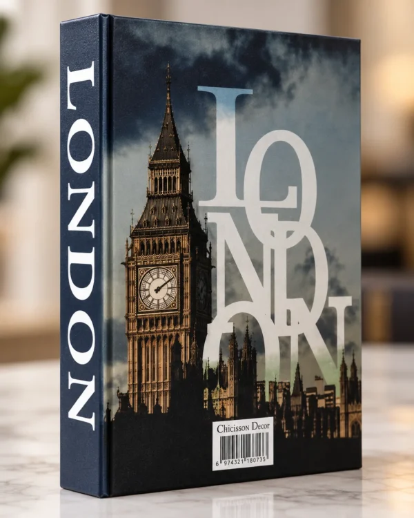 London Cityscape Decorative Book - product view 3