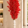 Red Blossom Artificial Tree - product view 3