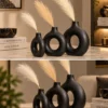 ChatGPT Image Sep 11, 2026, 03_32_02 PM Sculptural Ring Vase Set - product view 2
