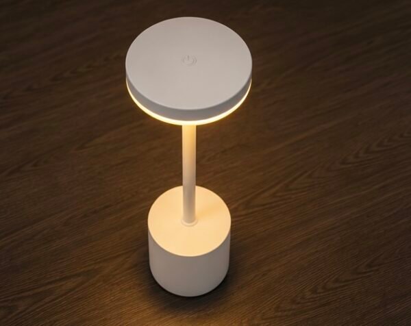 Aesthetic touch lamp, alternate view