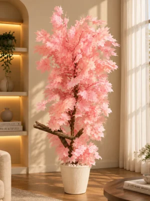 Pink Blossom Artificial Tree
