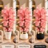 70 inch Yellow Blossom Artificial Tree