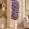 Light Purple Foliage Artificial Indoor Tree