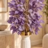 Light Purple Foliage Artificial Indoor Tree