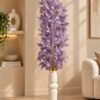 Light Purple Foliage Artificial Indoor Tree