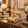 ChatGPT Image Sep 14, 2026, 02_27_13 PM (2) Premium Gold Deer Set of Two - product view 2