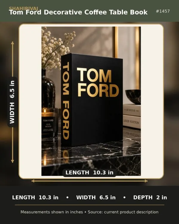 Tom Ford Decorative Coffee Table Book