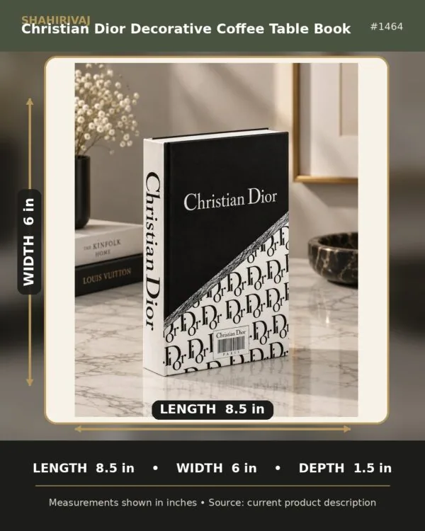 Christian Dior Decorative Coffee Table Book Dimensions Christian Dior Decorative Coffee Table Book