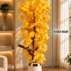 70 inch Yellow Blossom Artificial Tree