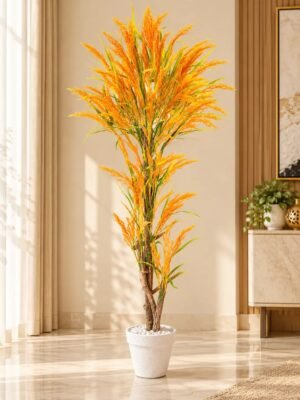 65-Inch Artificial Golden Corn Tree