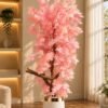70 inch Yellow Blossom Artificial Tree