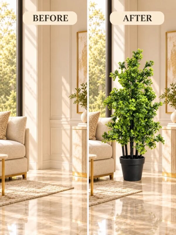 img_4616 Lime Green Blossom Artificial Tree