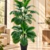 Tropical Palm Artificial Floor Plant