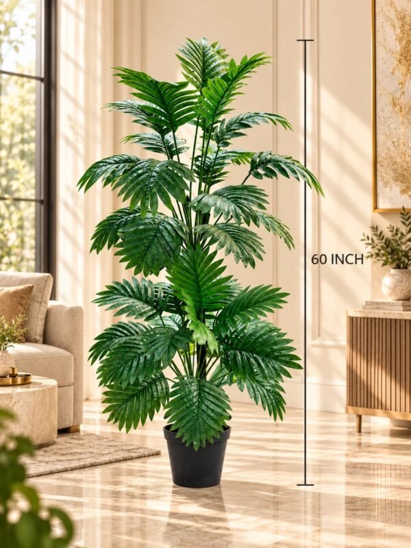Tropical Palm Artificial Floor Plant