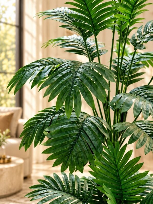 Tropical Palm Artificial Floor Plant