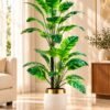 Variegated Tropical Leaf Artificial Plant