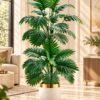 Tropical Palm Artificial Floor Plant