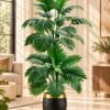 Tropical Palm Artificial Floor Plant