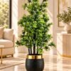 Lime Green Blossom Artificial Tree
